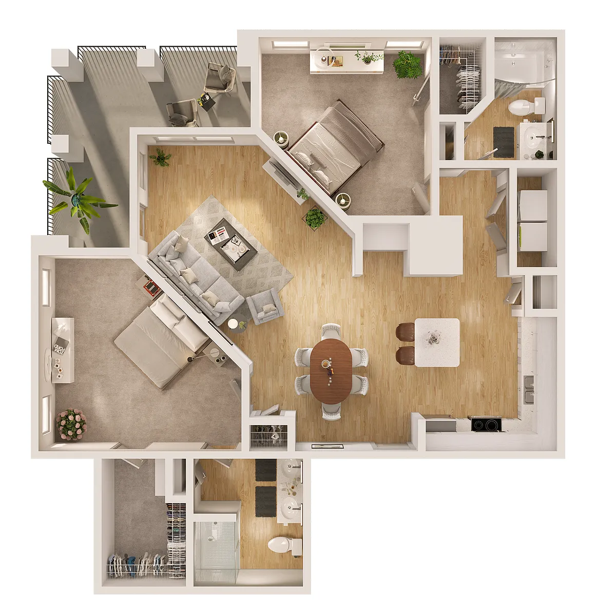 Floor plan Creek | B5