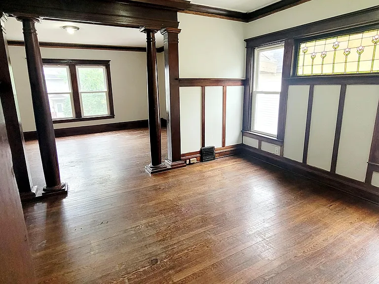 Dining room off of living room