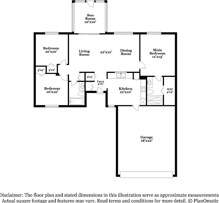 3 bed, 2.0 bath, 1080 sqft, $2,030 — Photo 2