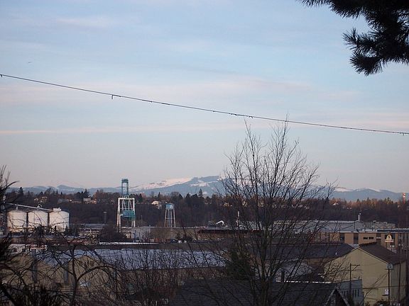 View of mountains