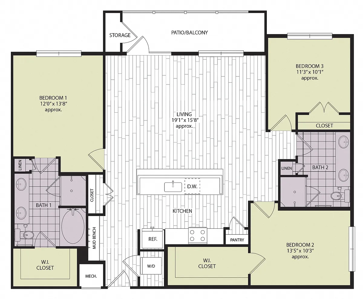 Floor plan C1