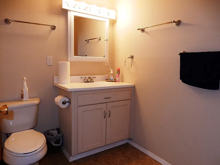 Downstairs bathroom.