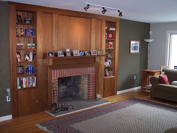 Fireplace in Living Room