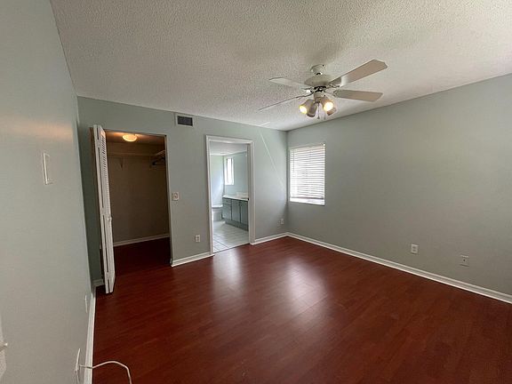 master bedroom, large walk in closet and bath