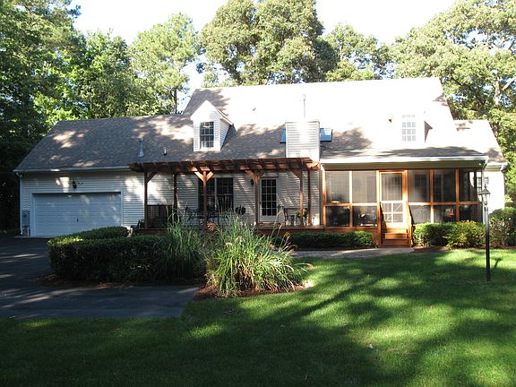 Pergola; screened porch