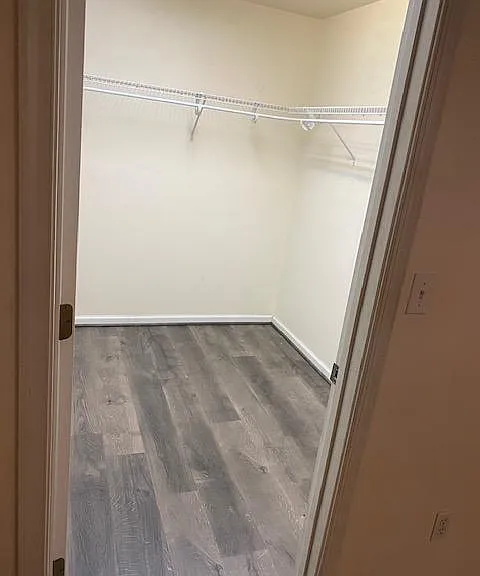 Large bedroom closet