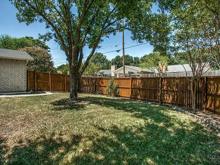 Gated backyard