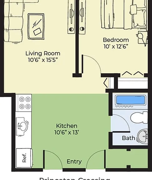 One Bedroom One Bedroom