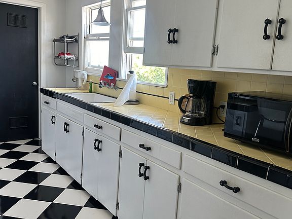 kitchen overlooks alley