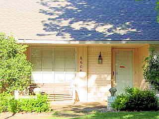 Covered Front Porch Entry