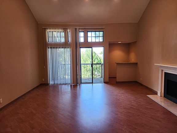 Living room with wet bar