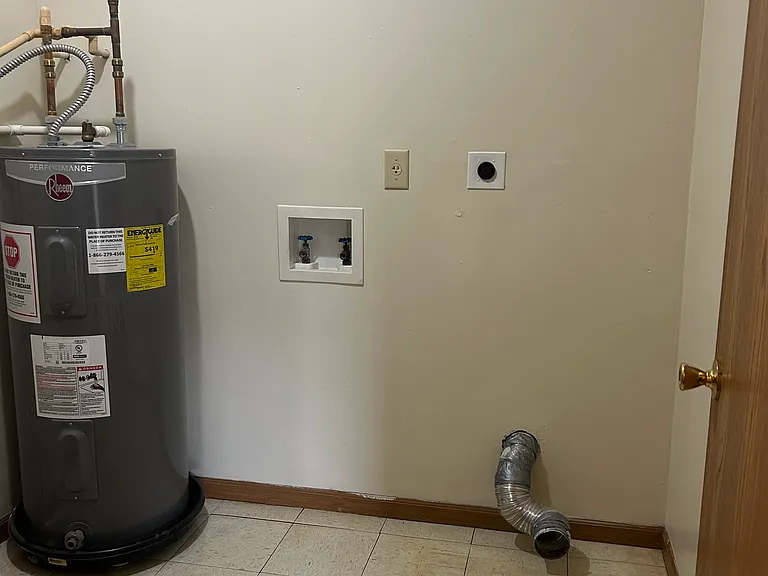 Laundry and dryer hook up