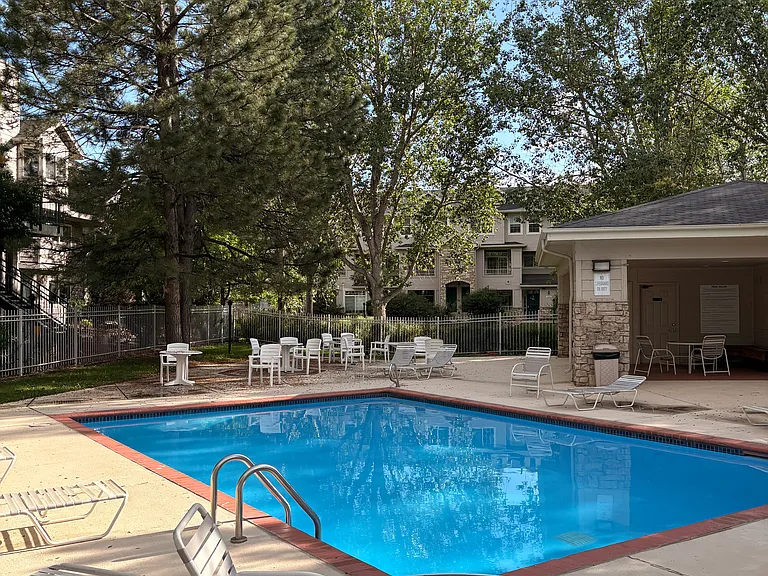 Heated community pool