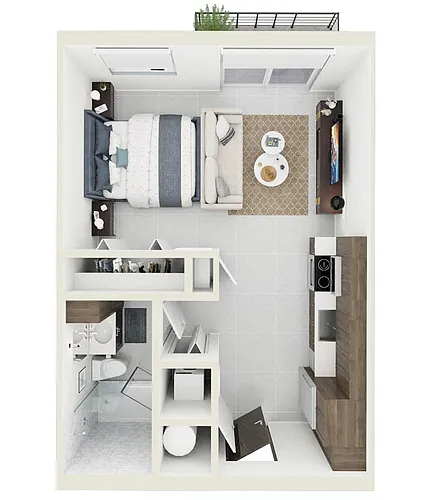 Floor plan E1