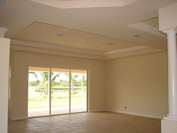 Great Room with Coffered Ceilings