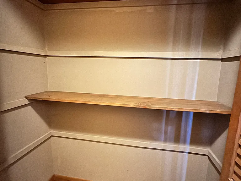 Hall storage closet