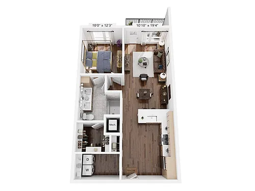 Floor plan A6