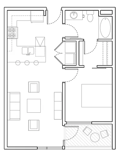 Floor plan 1A