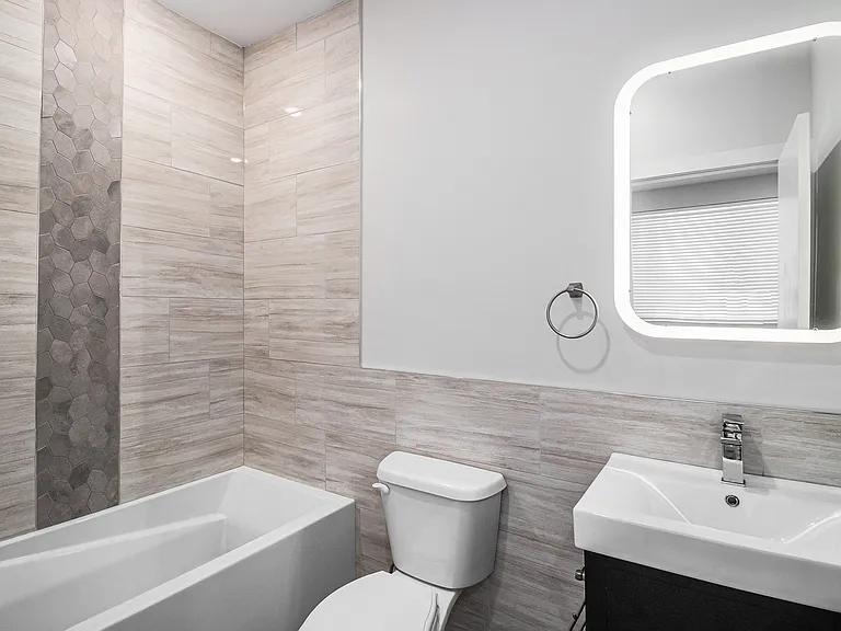 First-floor bathroom