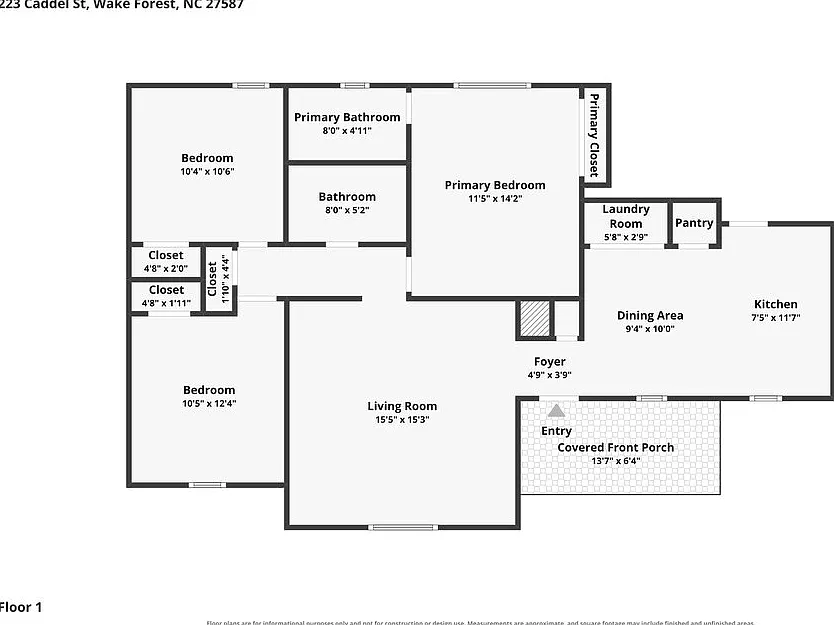 3 bed, 2.0 bath, 1194 sqft, $1,860 — Photo 2