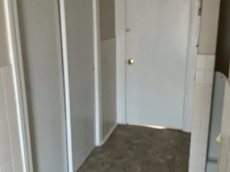 Closets in bathroom.