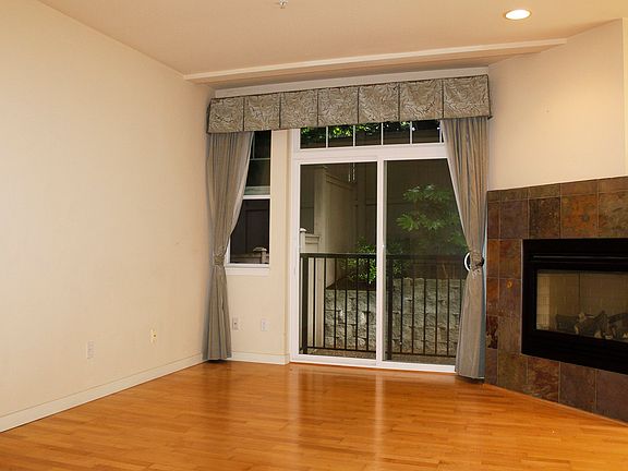 Great room with hardwood floors.