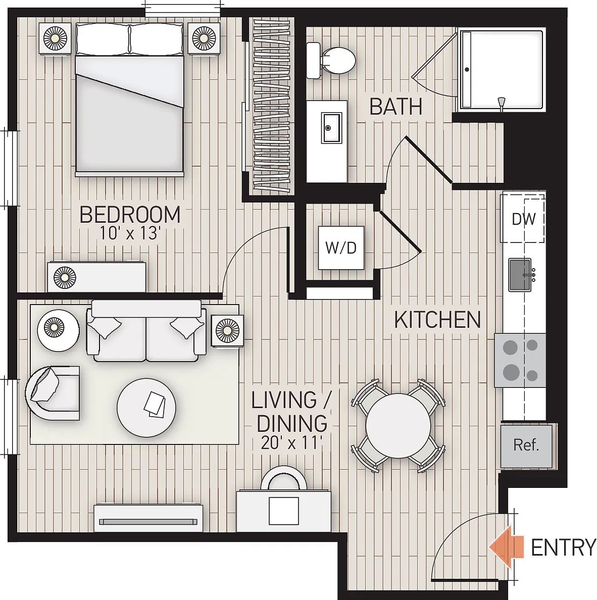 Floor plan Plan 108 - BRAND NEW