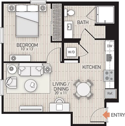 Floor plan Plan 108 - BRAND NEW