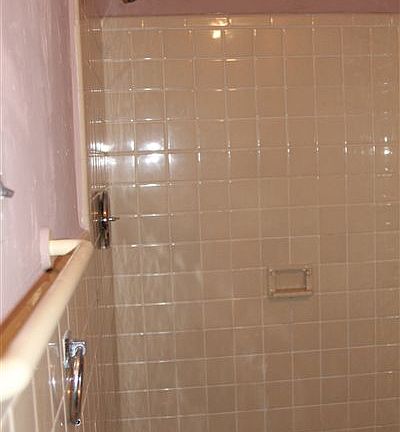 1st floor bathroom shower