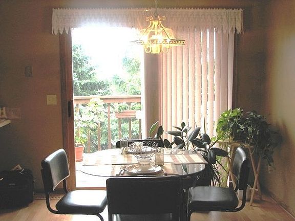 Dining room with a view