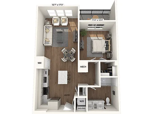 Floor plan AM19-Base Collection