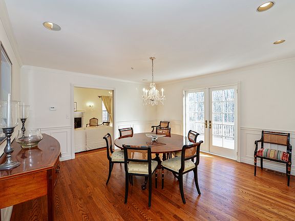 Formal Dining Room with Custom Millwork