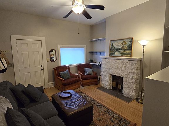 front door leads into living room