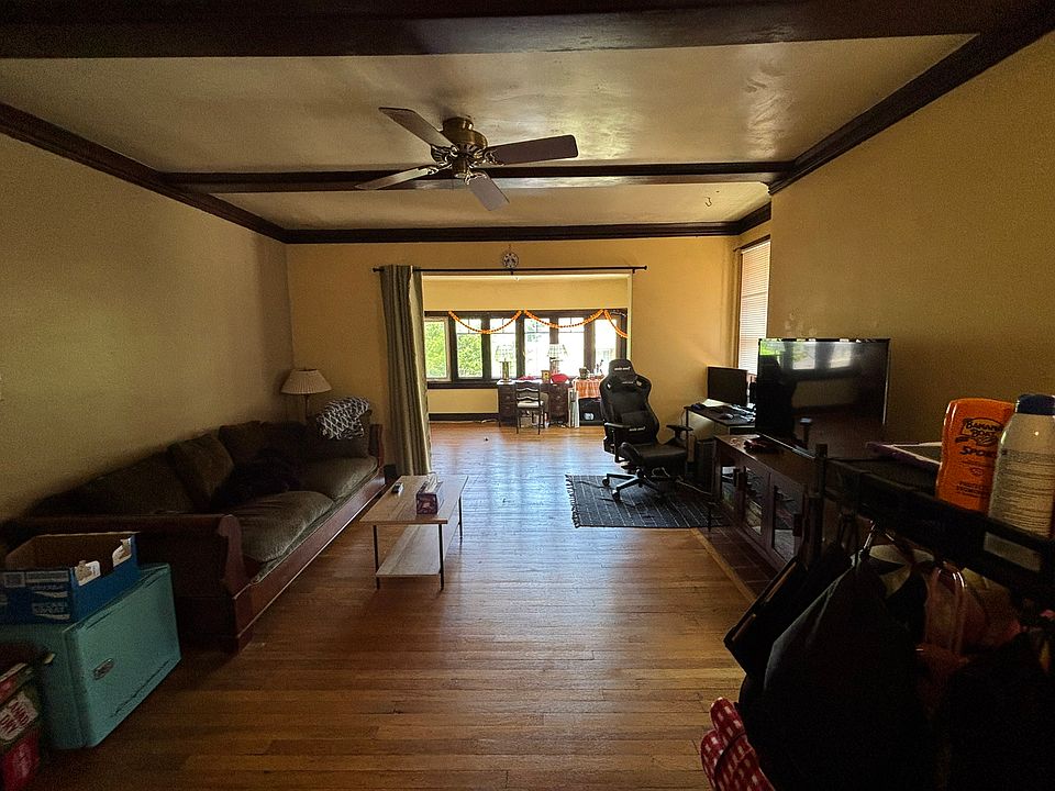Open-concept layout, dining room, living room, sun room