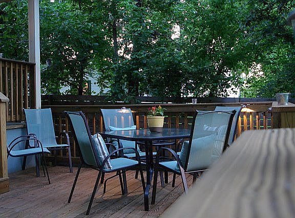 Lower Level of Backyard Deck