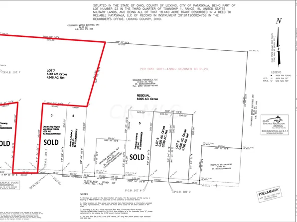 0 Cleveland Rd SW Lot 7, Pataskala, OH 43062
