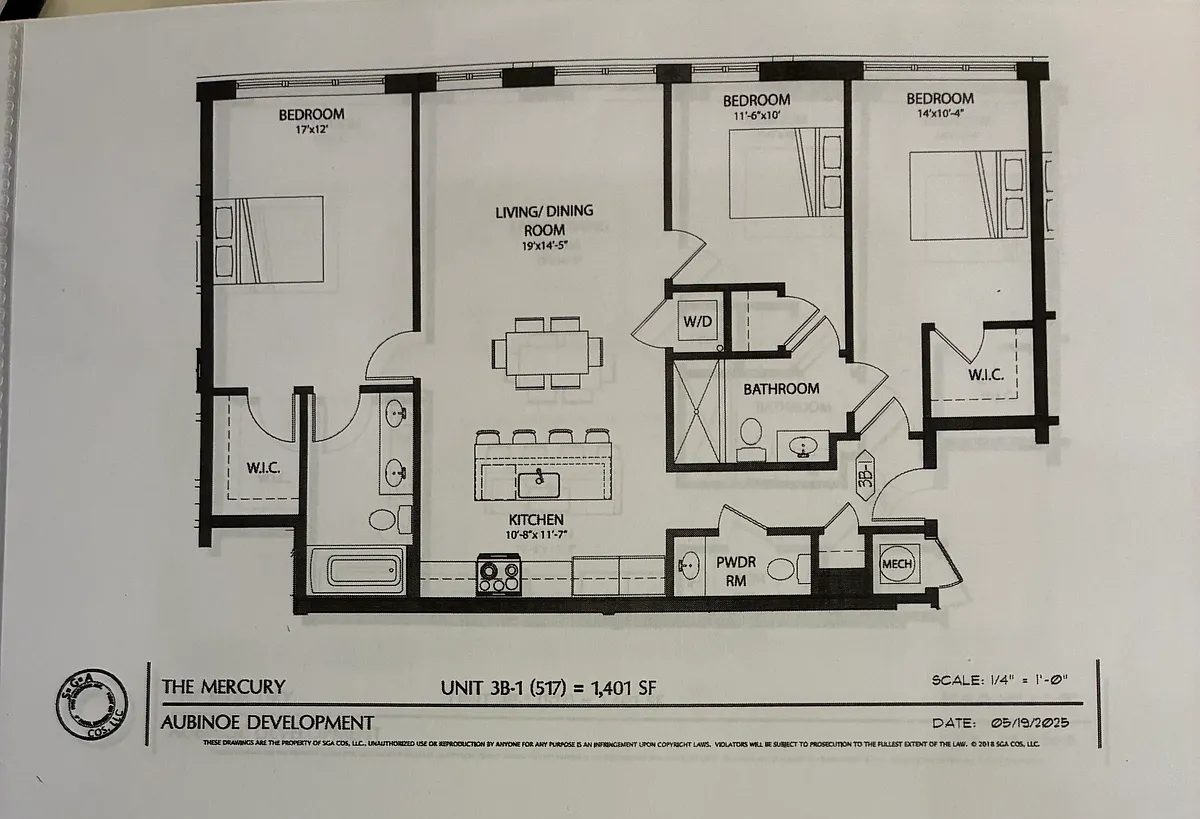 Floor plan 3B-1