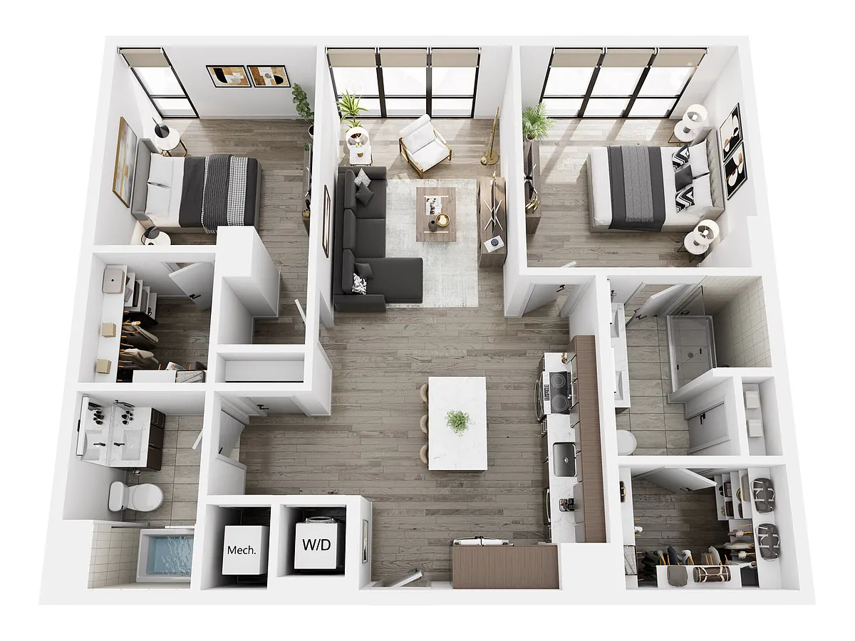 Floor plan B2-2