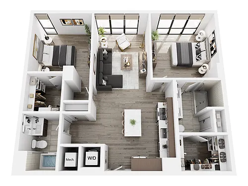 Floor plan B2-2