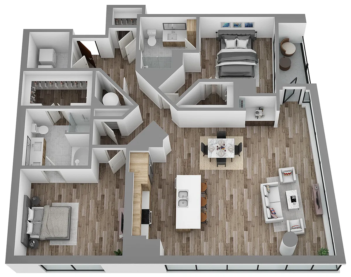 Floor plan P