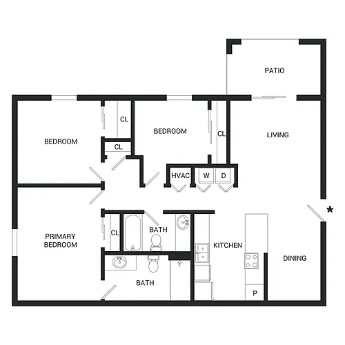 Floor plan Donerail