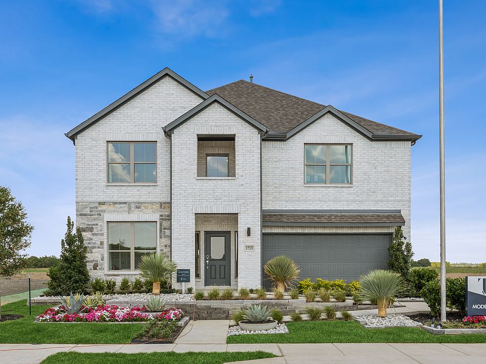 Windmore Winters Model Home in Princeton TX by Trophy Signature Homes