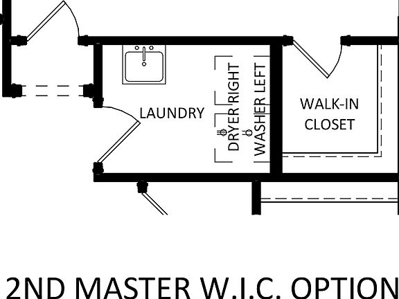 Optional 2nd Master Walk-In Closet