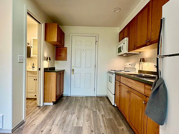 Skylight over kitchen & dining nook for natural light.