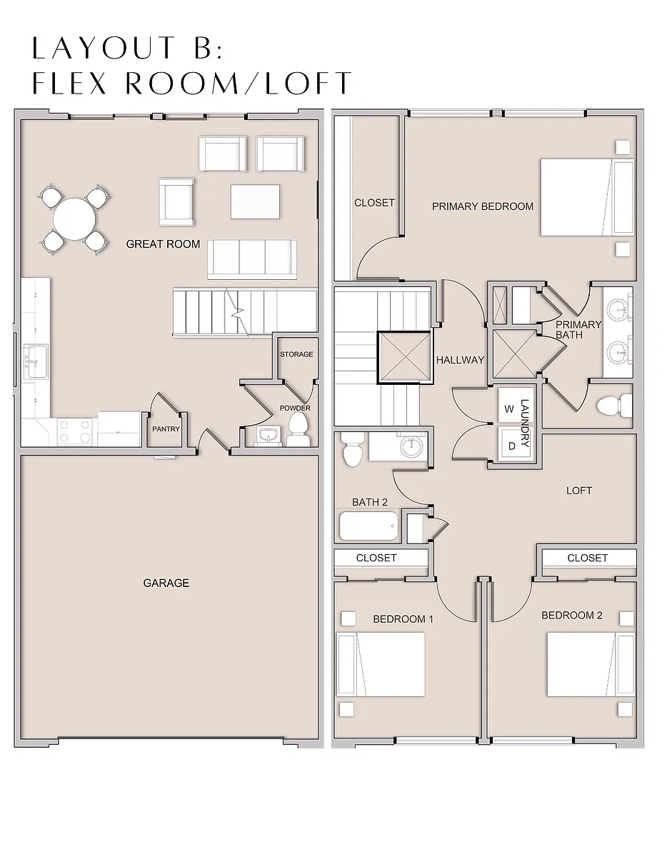 Floor plan Luxe