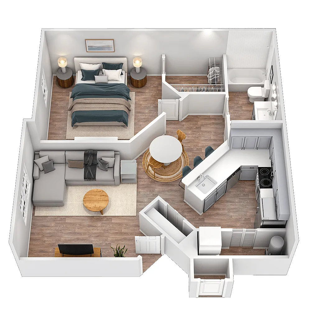 Floor plan Haven - Deluxe