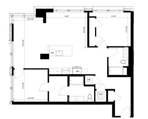 Floor plan B6 755