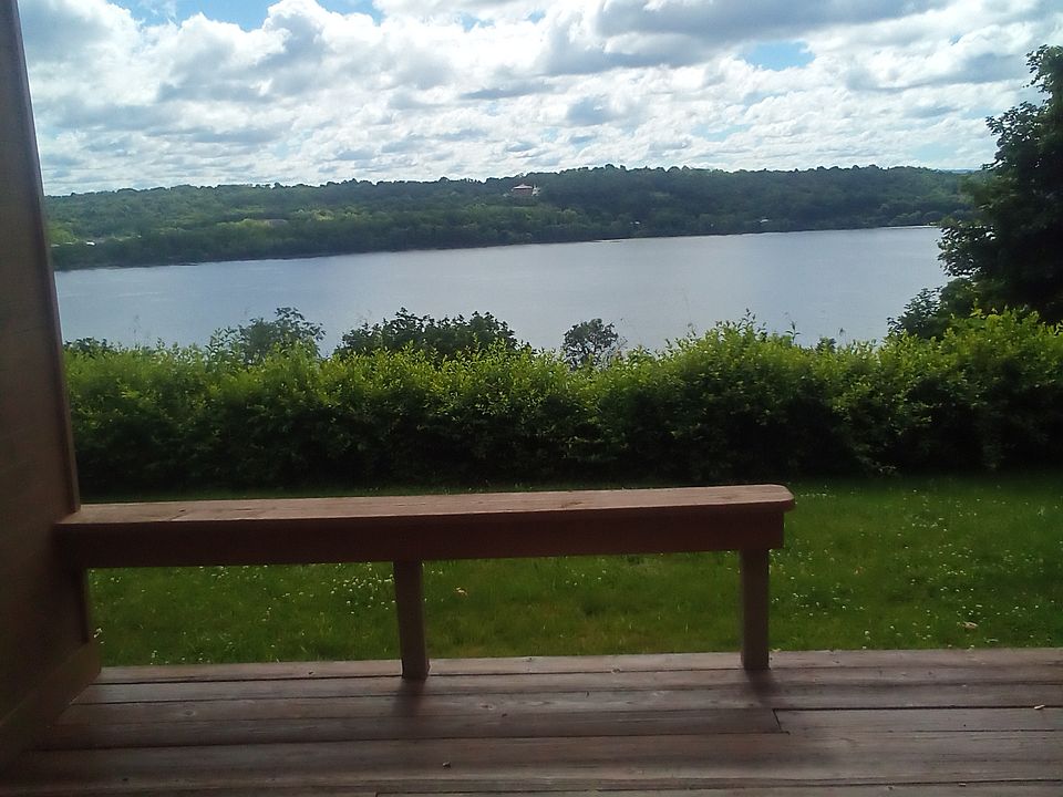 Hudson River view from deck