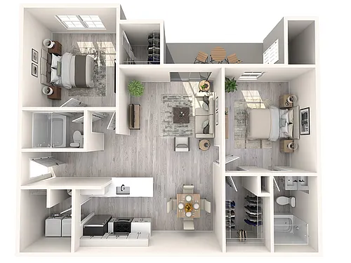 Floor plan The Nicklaus - Deck