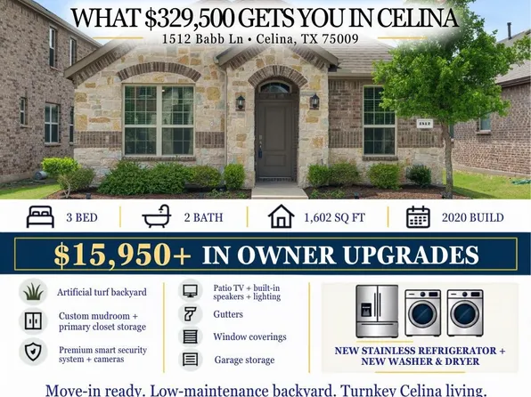 1512 Babb Ln, Celina, TX 75009